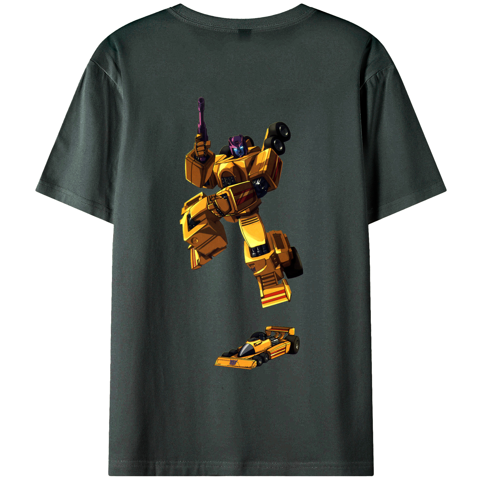 （画像用）  綿100％ メンズ半袖Tシャツ（バックプリント） 通気性